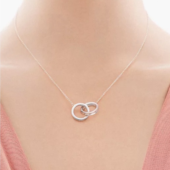 Tiffany & Co. 1837 Interlocking Circles Pendant Necklace - Picture 7 of 8